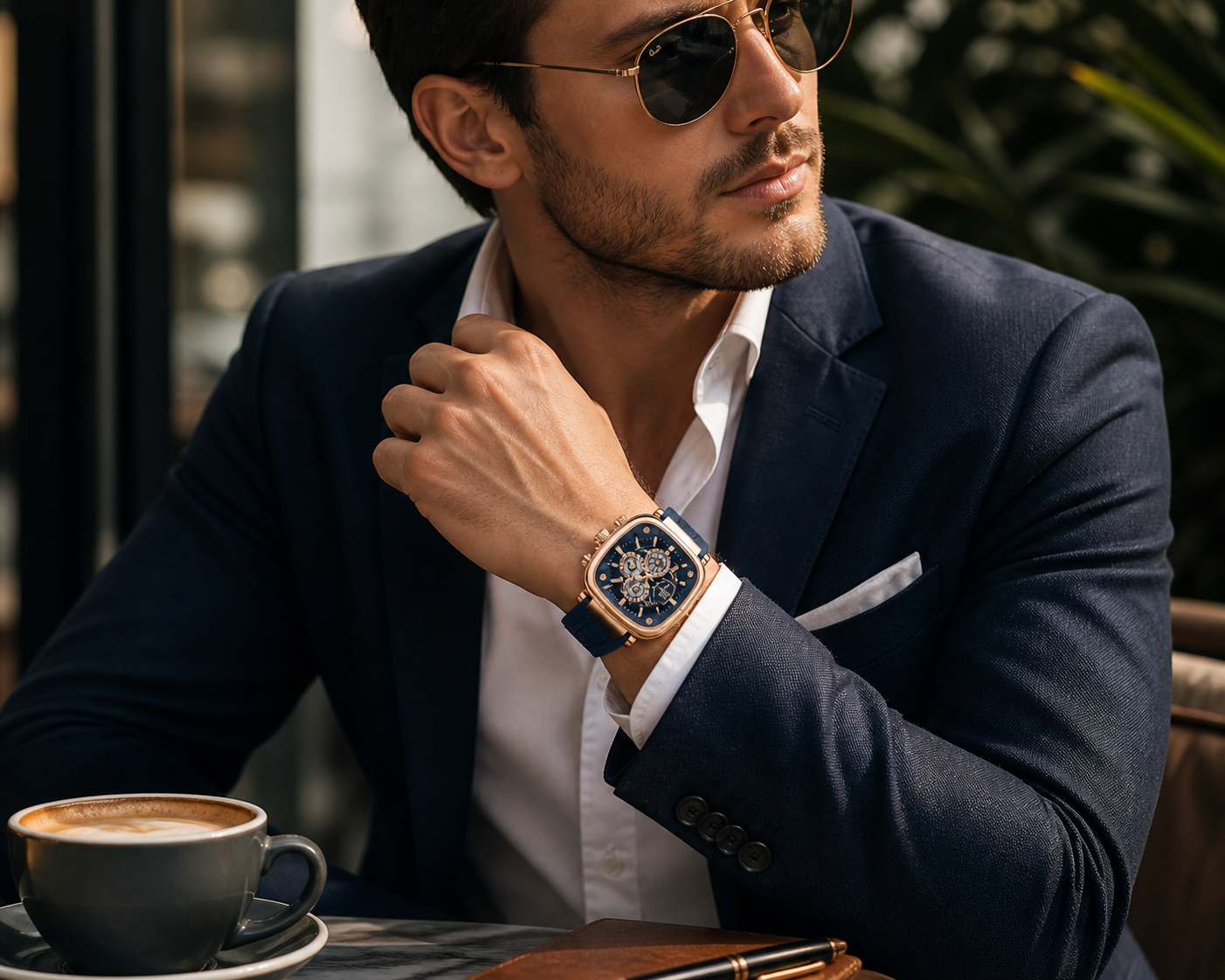 Reward Signature Royal Timepiece – Blue Steel Luxury Watch perfect for gifts