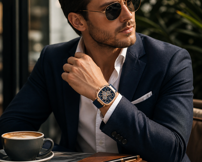 Reward Signature Royal Timepiece – Blue Steel Luxury Watch perfect for gifts
