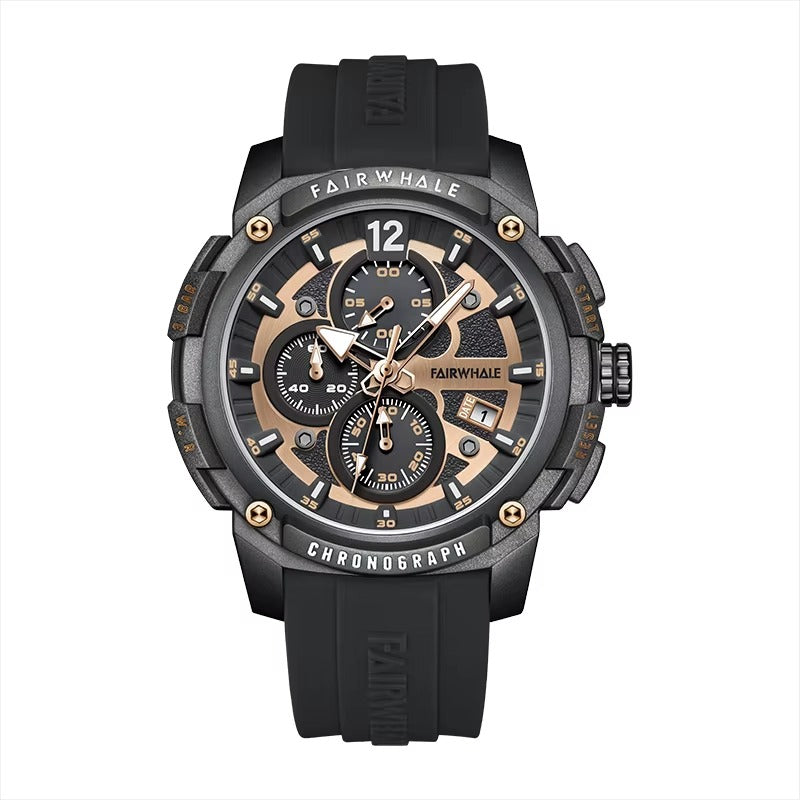 Premium Mark Fairwhale Elite Men's Multifunctional Quartz Watch