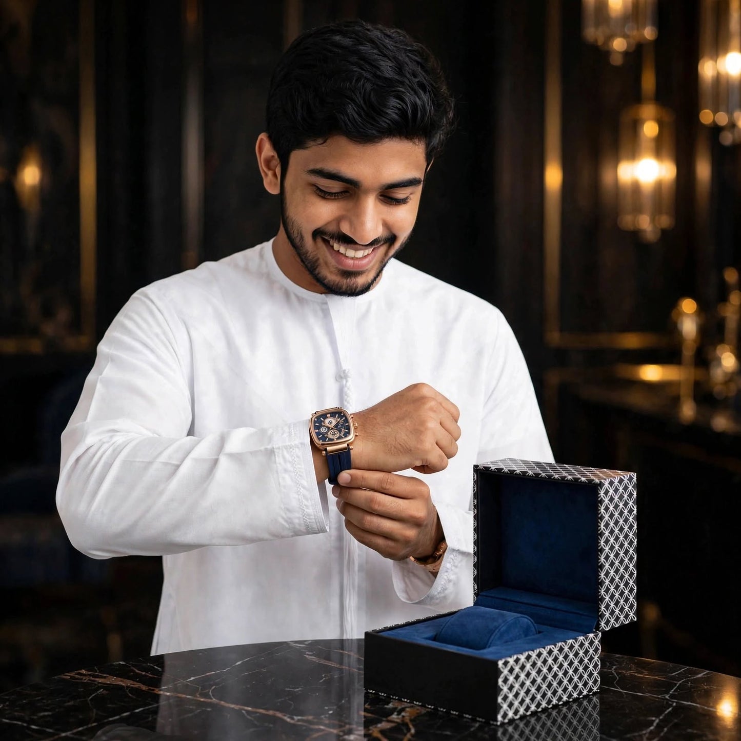 Reward Signature Royal Blue Watch Perfect for Luxury Gifts